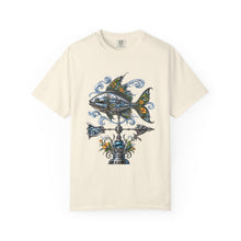 Chrome Botanical Weather Fish T-Shirt Graphic