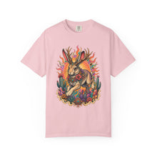 Psychedelic Desert Jackalope T-Shirt Graphic