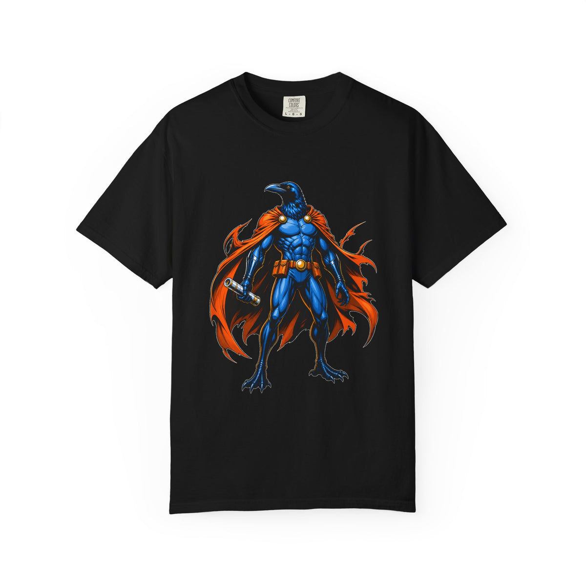 Raven Vigilante Cape T-Shirt Graphic