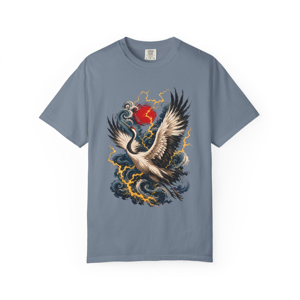 Sumi Ink Thunder Crane Graphic Tee