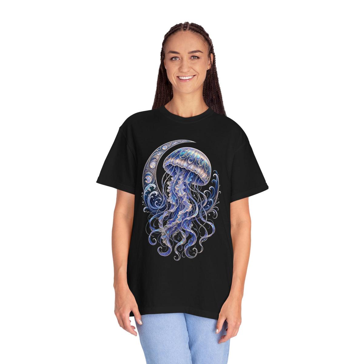 Opalite Moon Jelly Fantasy T-Shirt Graphic