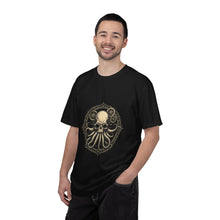 Occult Steampunk Skull Octopus T-Shirt Graphic
