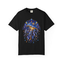 Stained Glass Thunder Jellyfish T-Shirt Graphic
