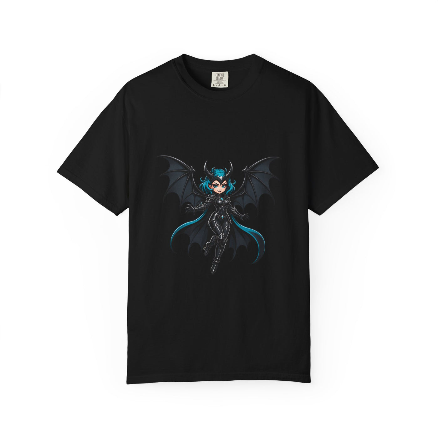 Batwing Demon Sorceress Chibi T-Shirt Graphic