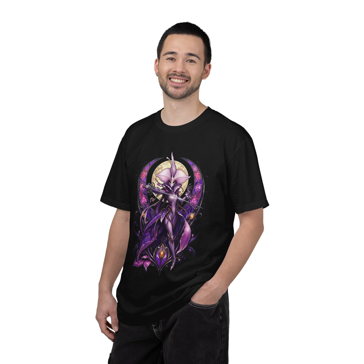 Violet Orchid Duelist T-Shirt Graphic