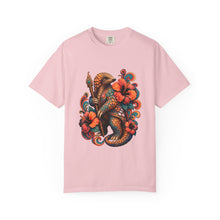 Psychedelic Hibiscus Pangolin Graphic Tee