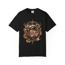 Cosmic Ramen Astronaut Retro T-Shirt Graphic