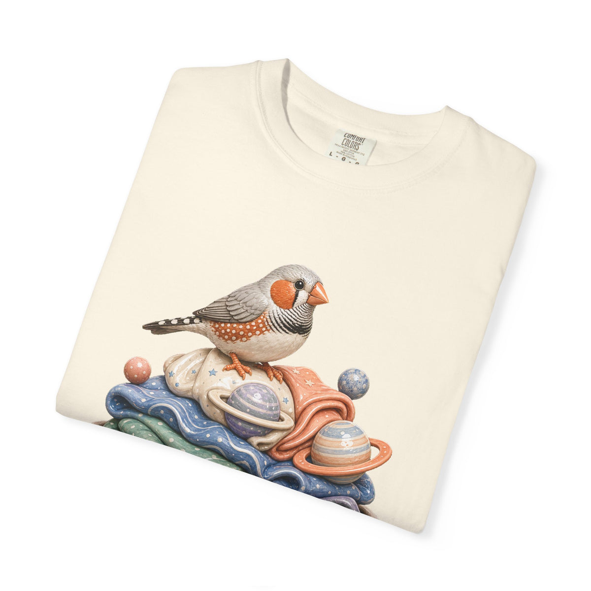 Aliencore Ceramic Laundry Finch T-Shirt Graphic