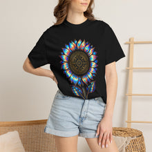 Holographic Sunflower Circuit Graphic Tee
