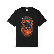 Flame Bloom Glassblower Art Nouveau Graphic Tee