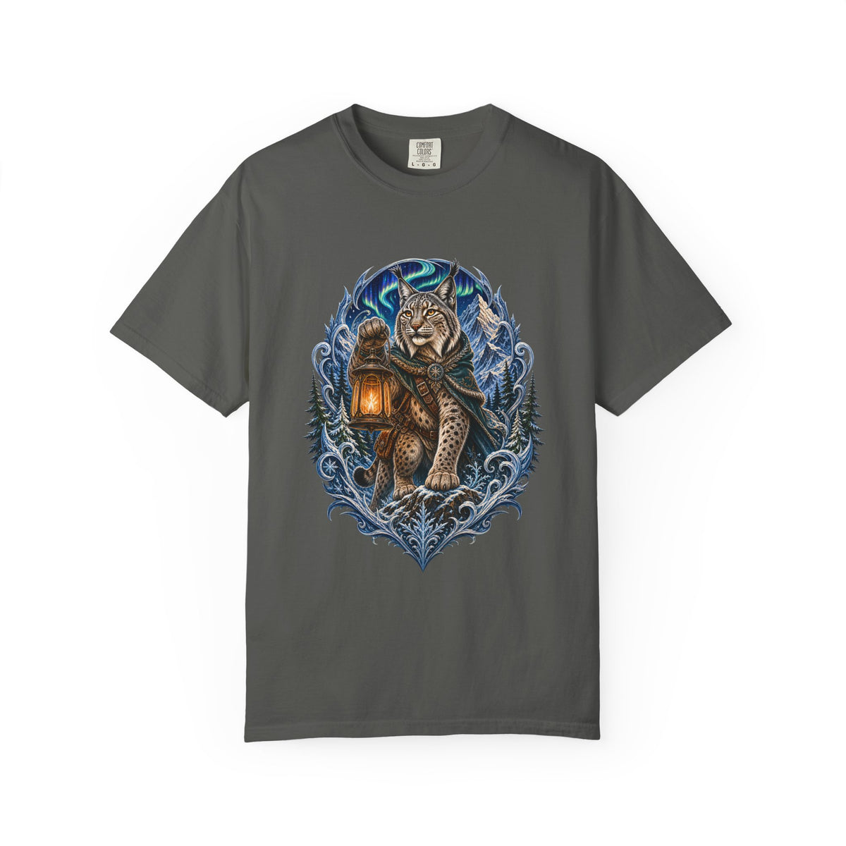 Alpine Lynx Lantern T-Shirt Graphic