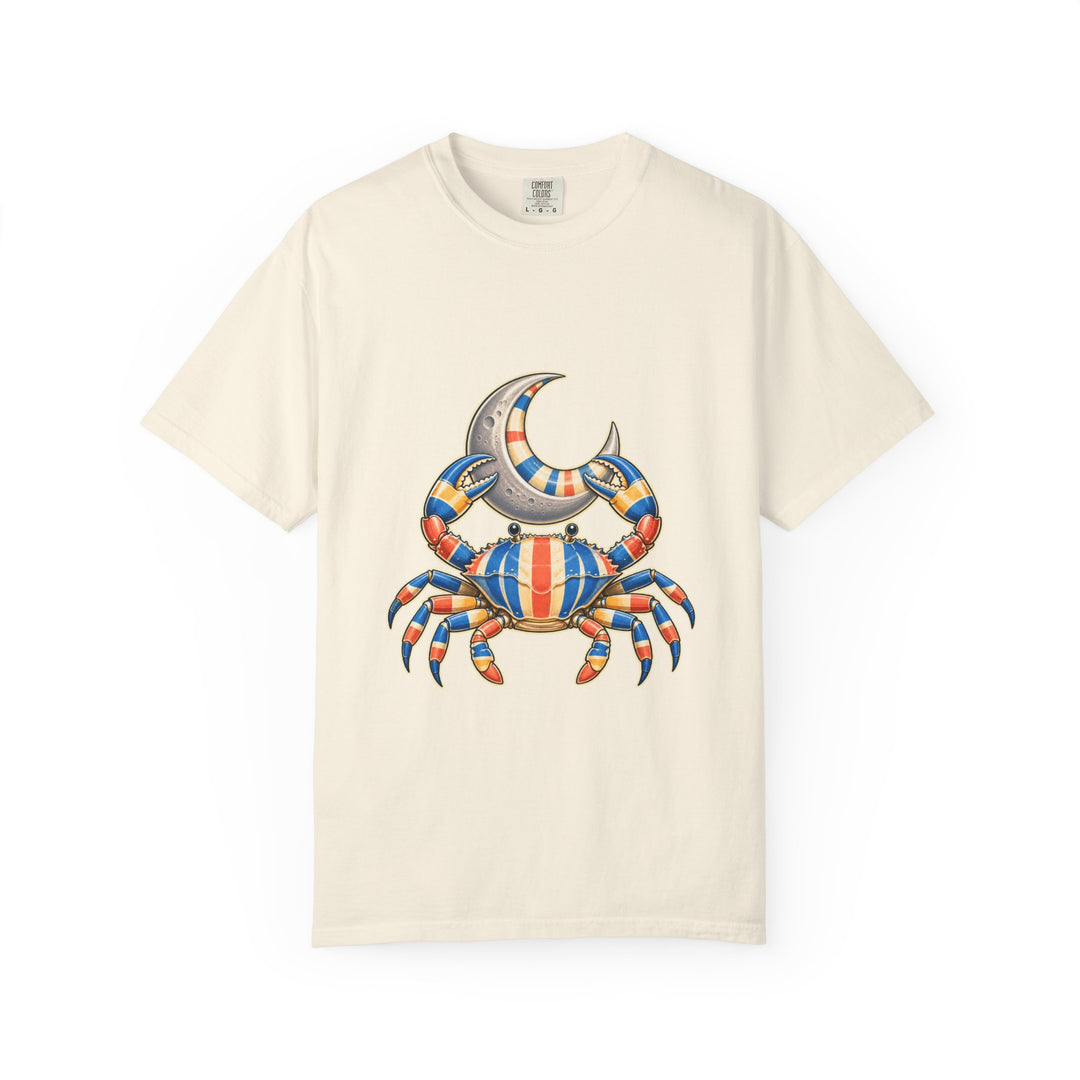 Deck Stripe Moon Crab Graphic Tee