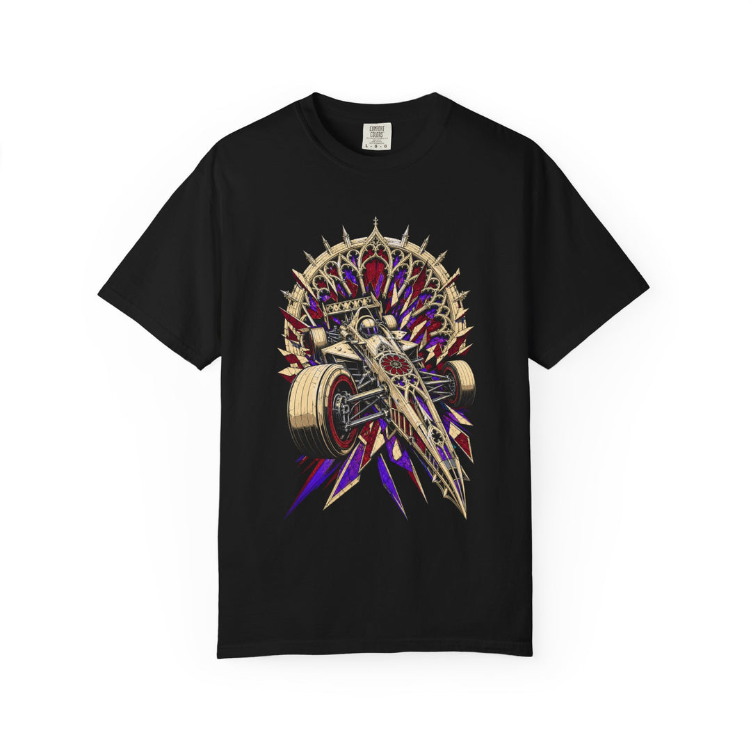 Cathedral Launch Gothic Racing Graphic Tee