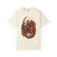 Hibiscus Tiger Prawn Samurai Graphic Tee