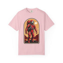 Retro Red Astronaut Badge T-Shirt Graphic