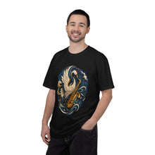 Paper Cut Monsoon Saxophone Crane T-Shirt Graphic
