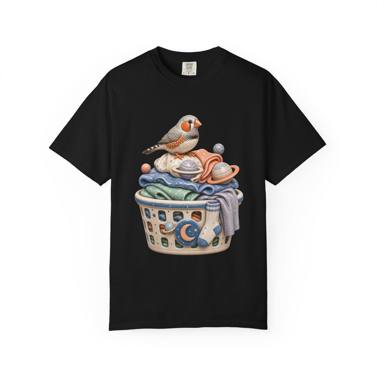 Aliencore Ceramic Laundry Finch T-Shirt Graphic