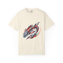 Chrome Koi Racer Retrofuturist T-Shirt Graphic