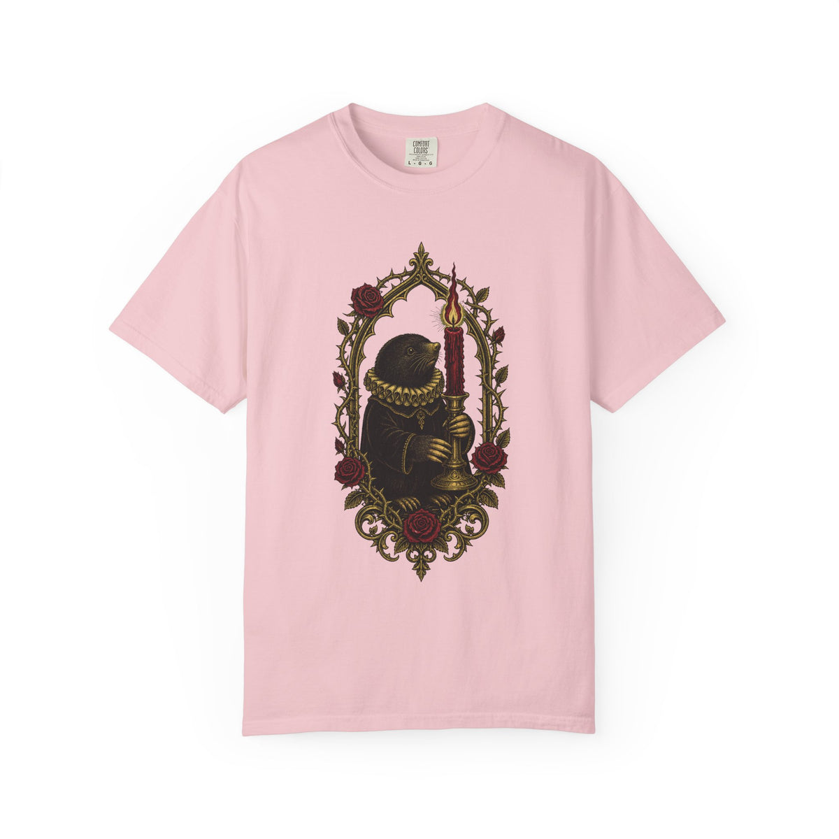 Gothic Candle Mole Graphic Tee