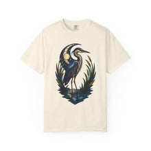Stained Glass Night Heron Graphic Tee