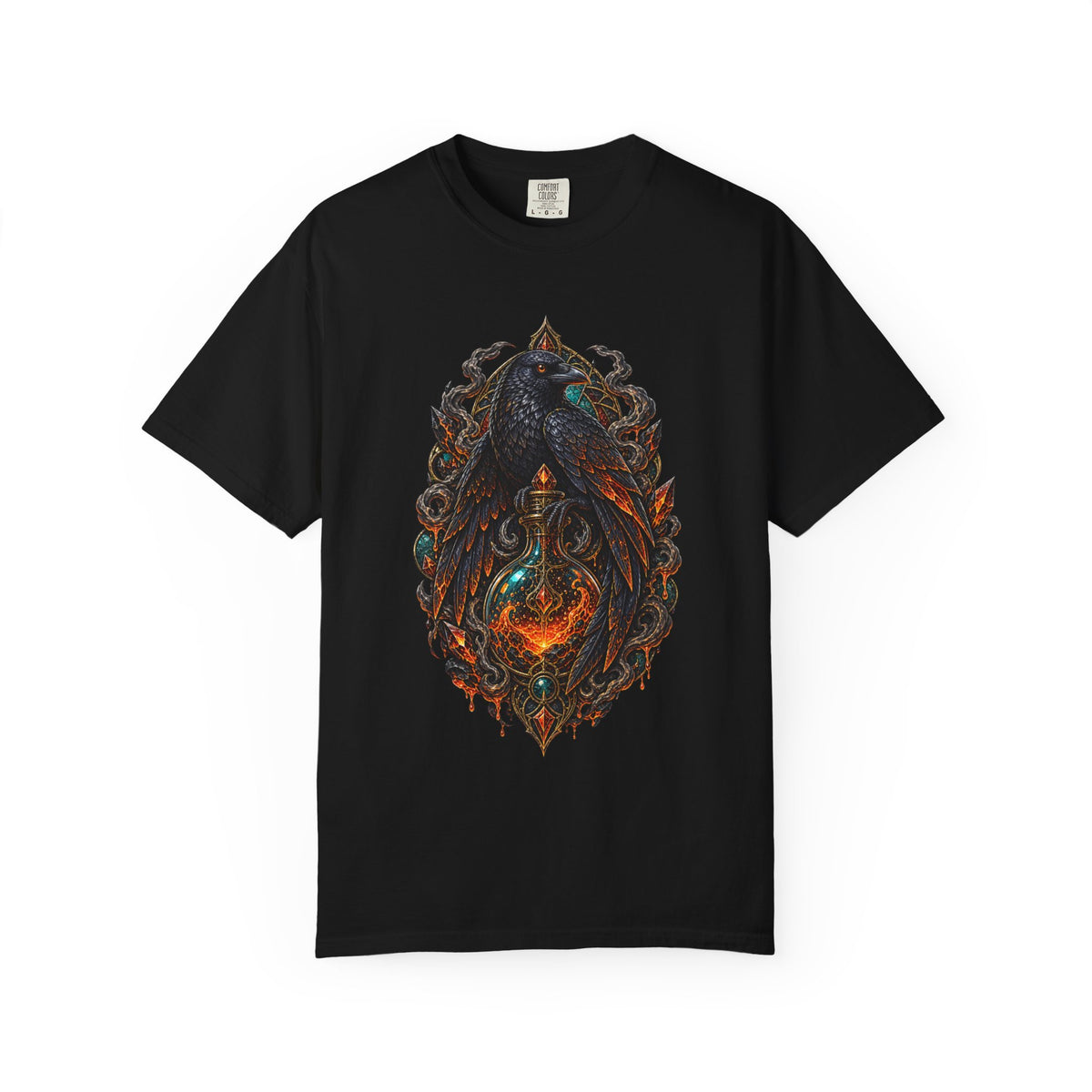 Lava Glass Raven Alchemist Graphic Tee