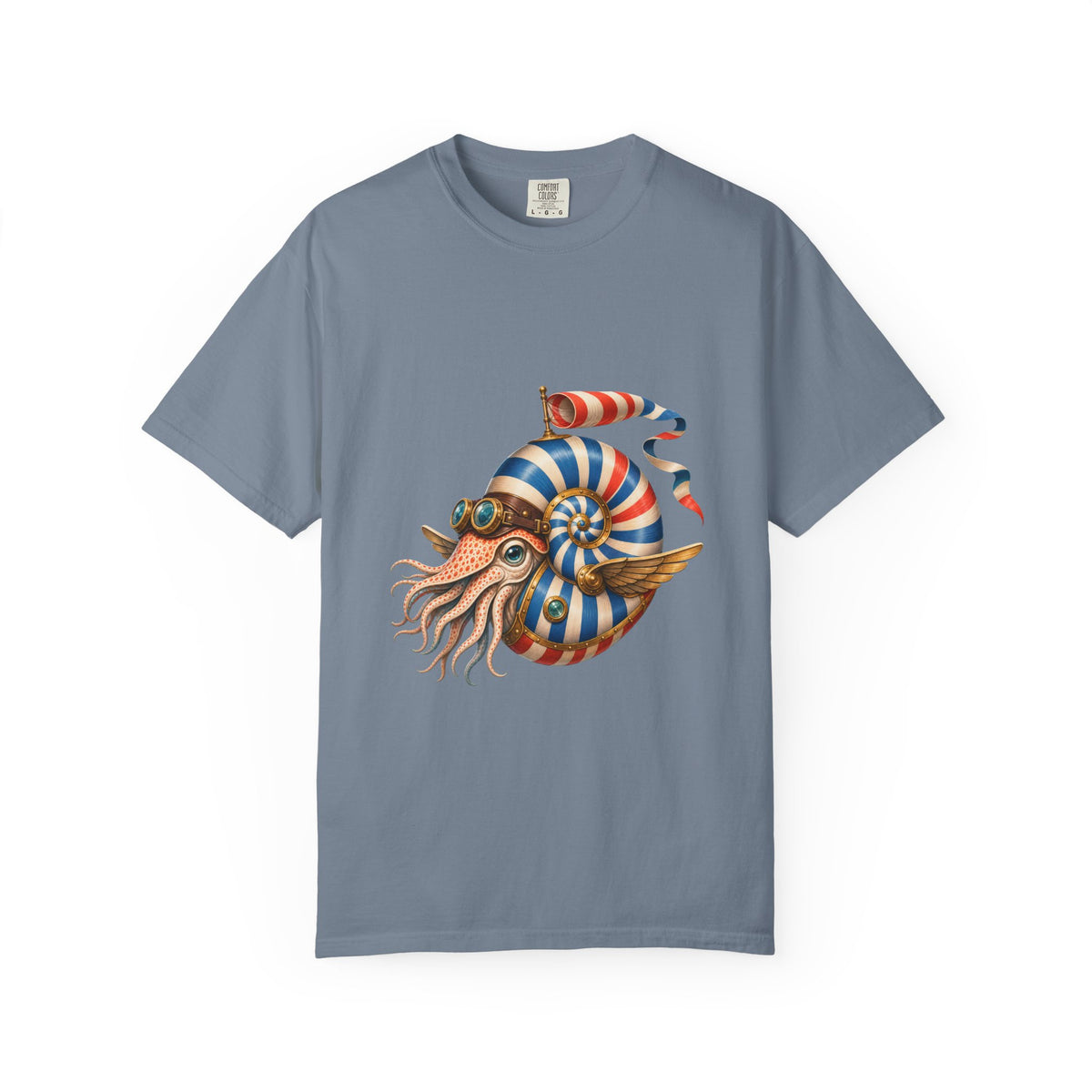 Deck Stripe Nautilus Aviator Graphic Tee