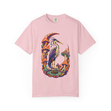 Psychedelic Mushroom Heron