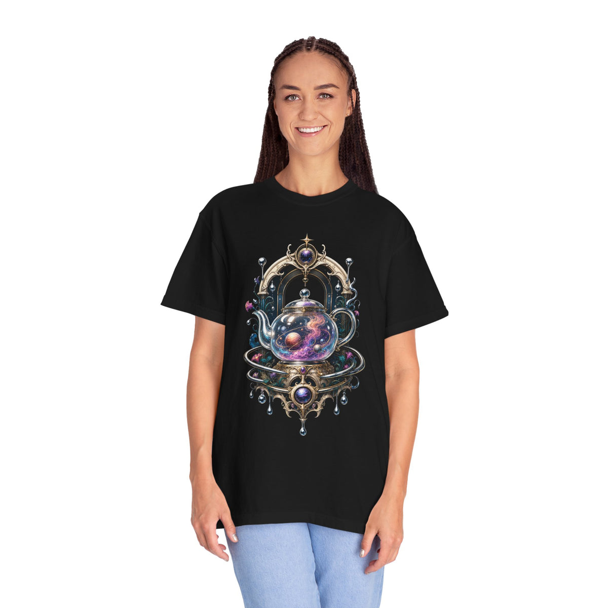 Aliencore Glass Teapot Shrine Graphic Tee