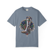 Neo Deco Rainboot Opera Brooch T-Shirt Graphic