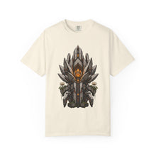 Brutalist Concrete Lotus Mech T-Shirt Graphic