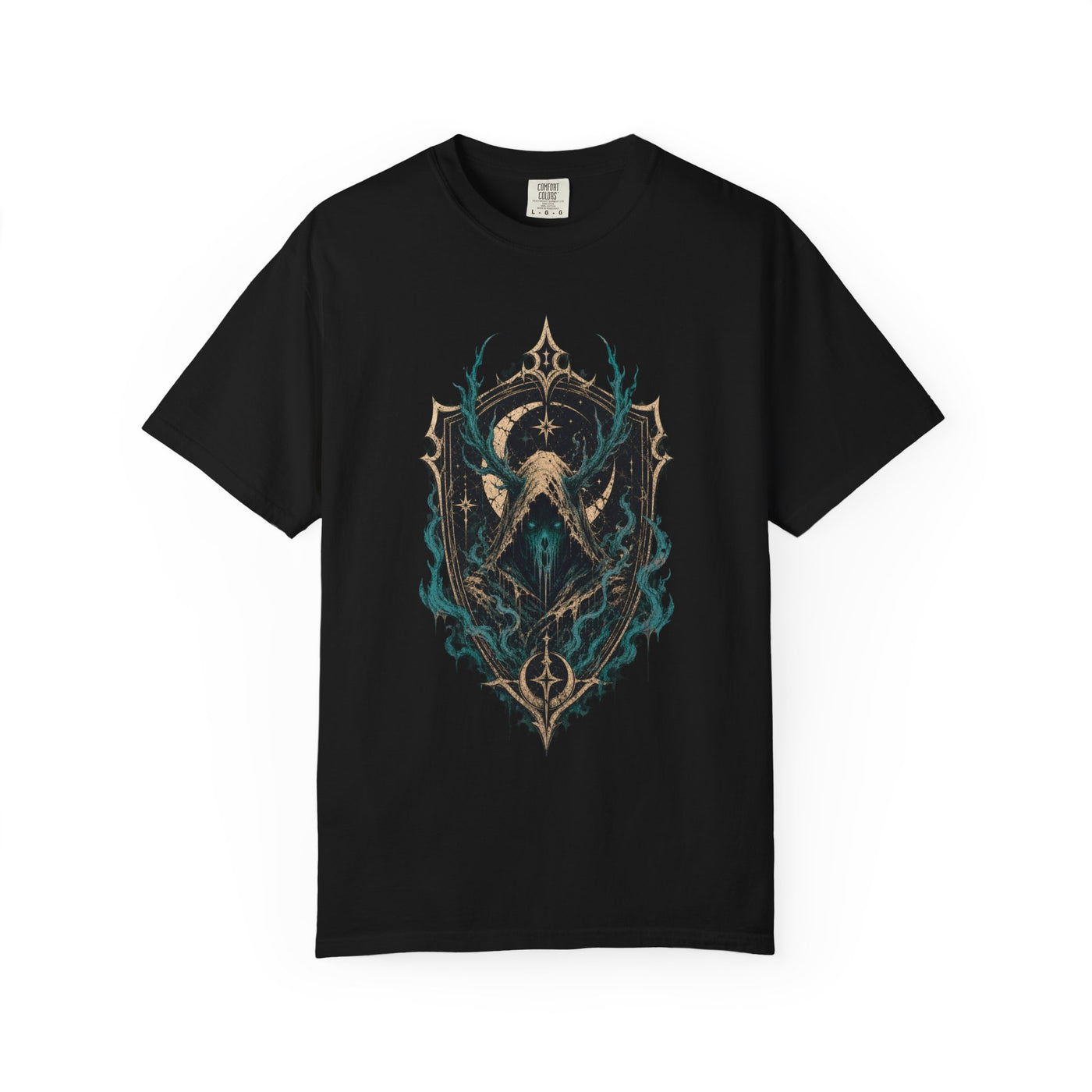 Teal Wraith Crest T-Shirt Graphic