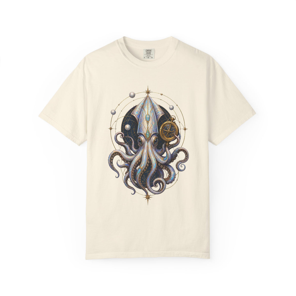 Opal Squid Astronomer Graphic Tee