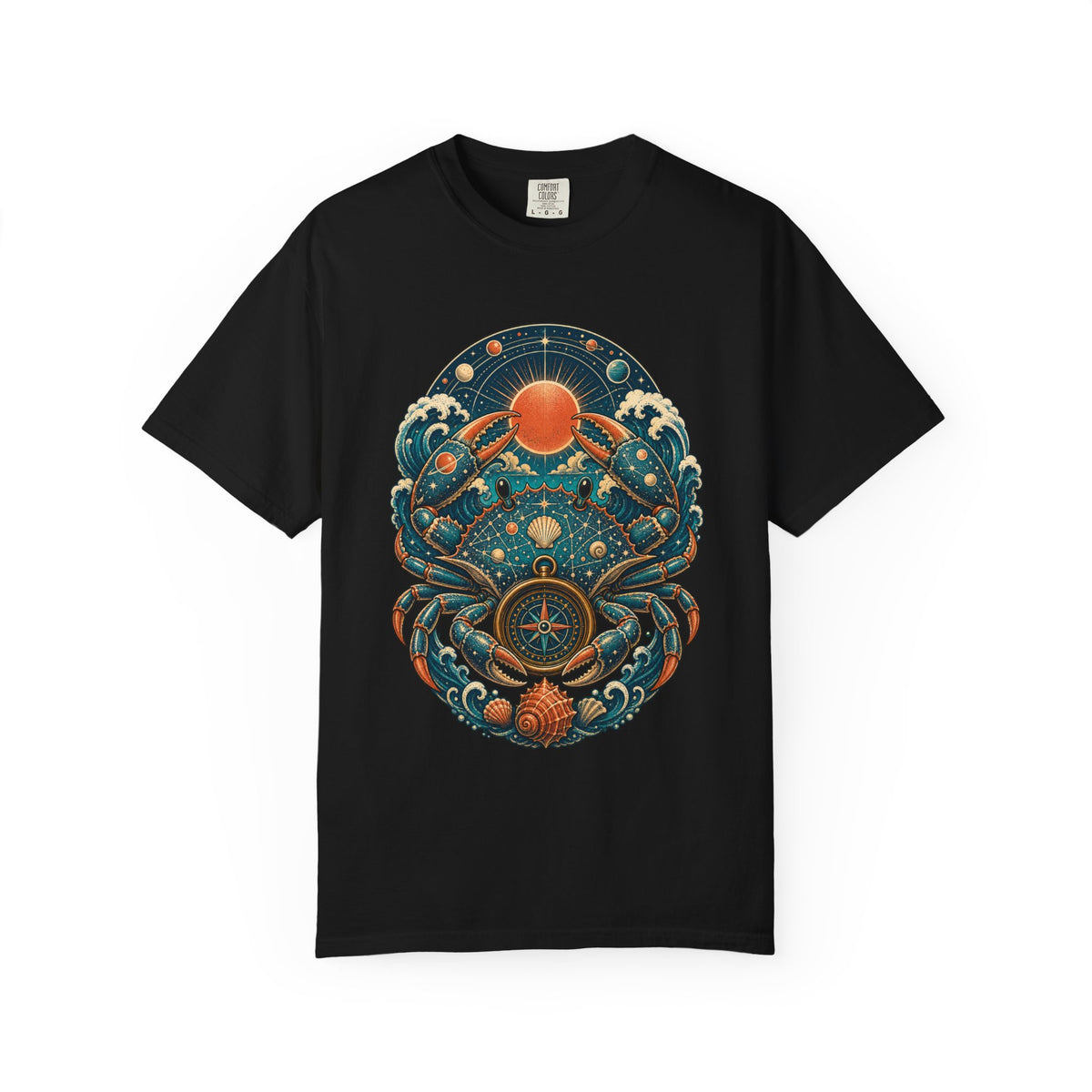 Cosmic Crab Navigator Graphic T-Shirt