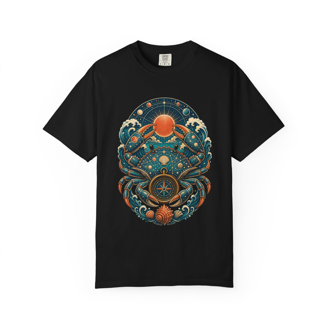 Cosmic Crab Navigator Graphic T-Shirt