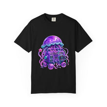 Gummy Purple Roller Radio Jellyfish T-Shirt Graphic