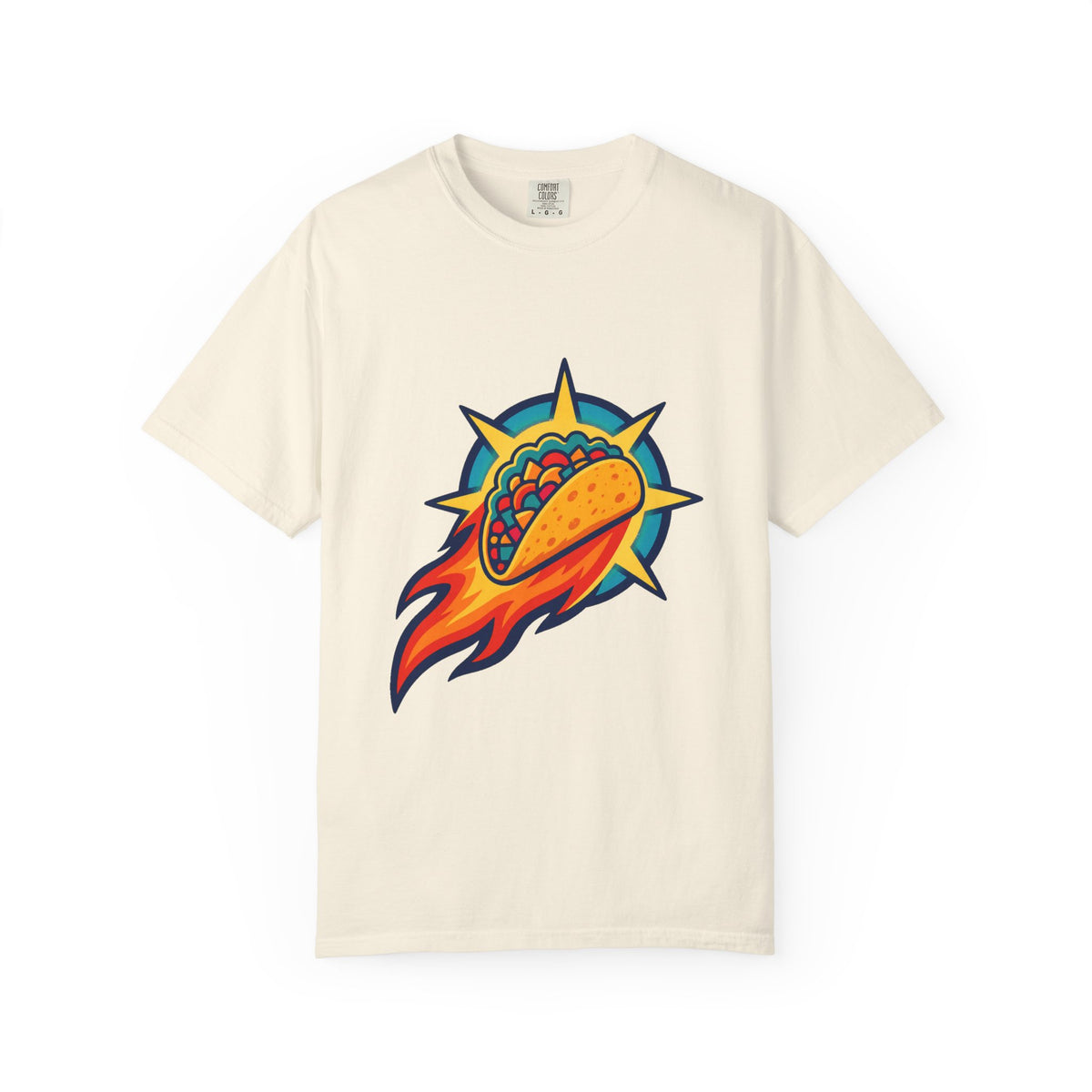 Cosmic Taco Comet Retro Graphic Tee