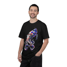 Glitch Glam Cuttlefish Harlequin Graphic Tee