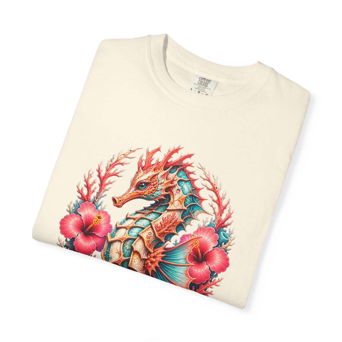 Hibiscus Reef Seahorse Guardian Graphic Tee
