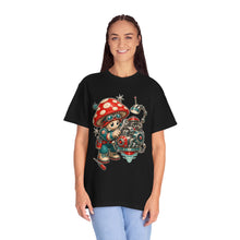 Retro Futurist Mushroom Mechanic T-Shirt Graphic