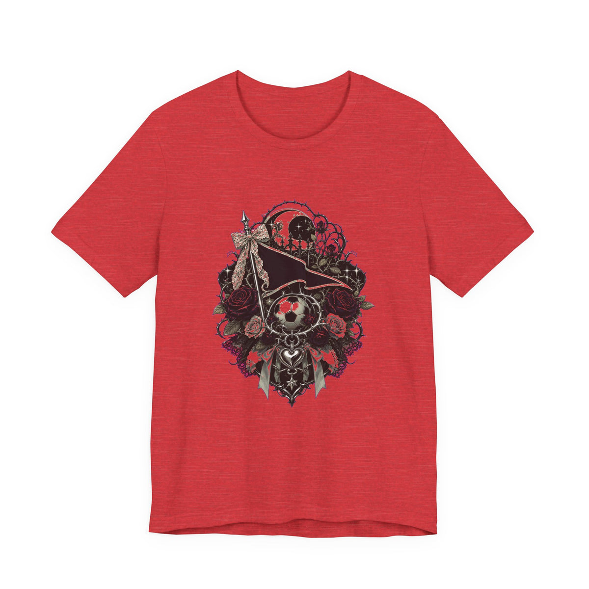 Gothic Cottage Sports Crest T-Shirt Graphic