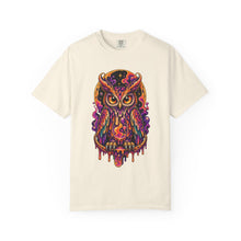 Lava Lamp Owl Psychedelic Graphic T-Shirt