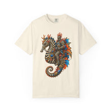Zebra Coral Seahorse Rider Graphic Tee