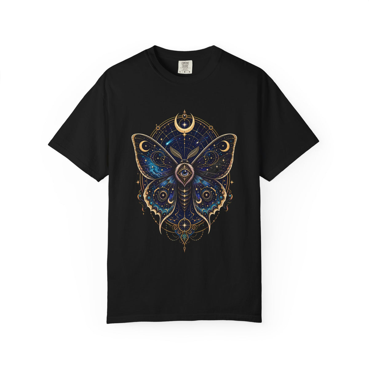 Cosmic Moth Oracle T-Shirt Graphic