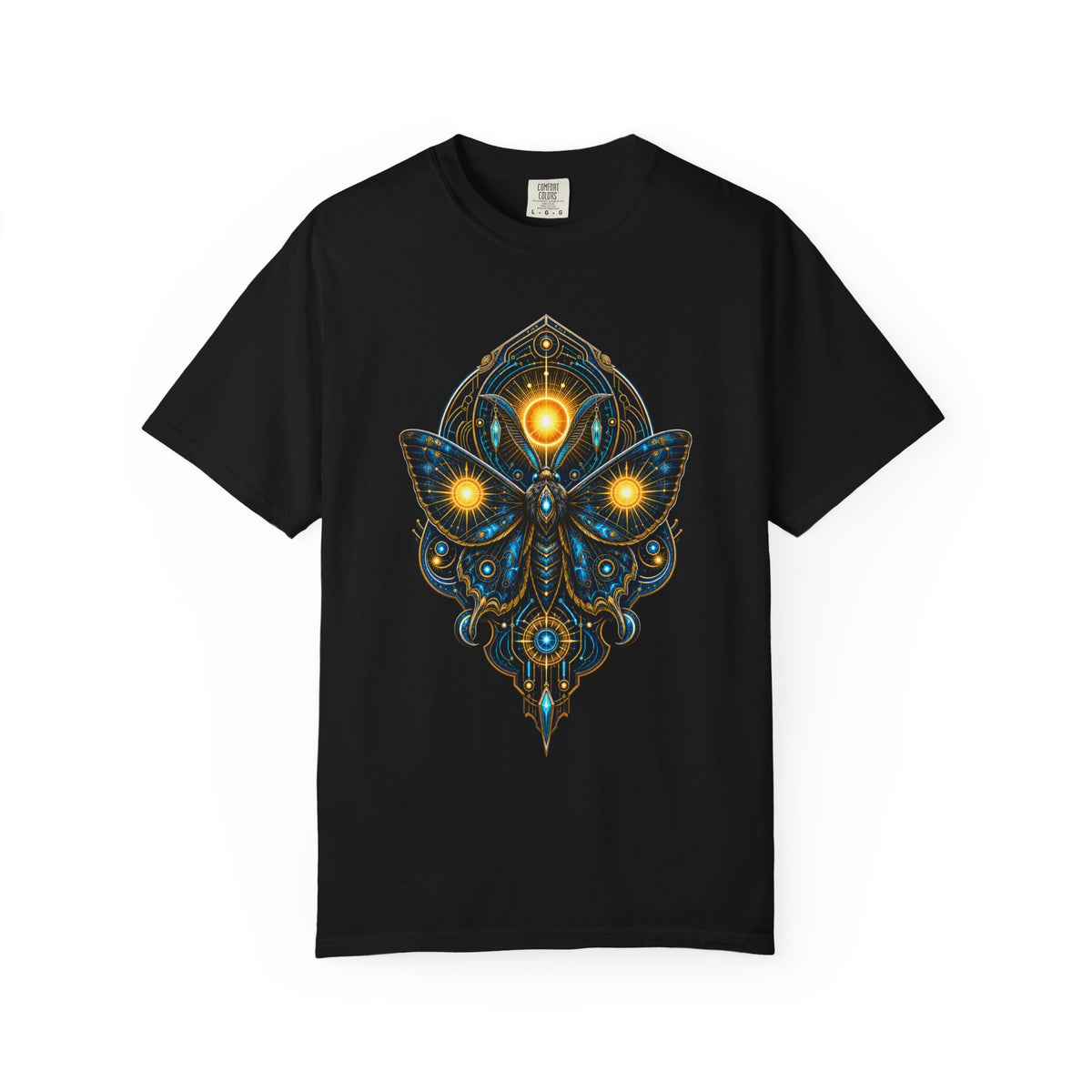 Cyber Solar Moth Oracle T-Shirt Graphic