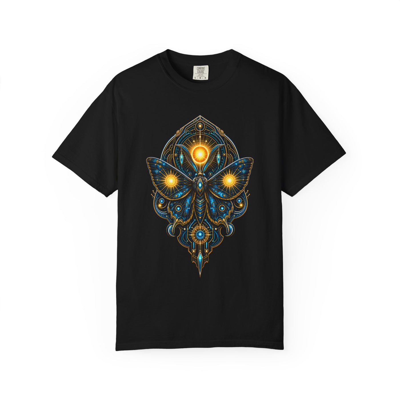 Cyber Solar Moth Oracle T-Shirt Graphic