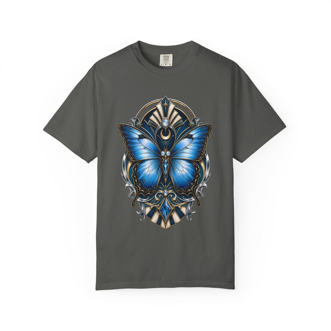 Neo Deco Blue Morpho Oracle Graphic Tee