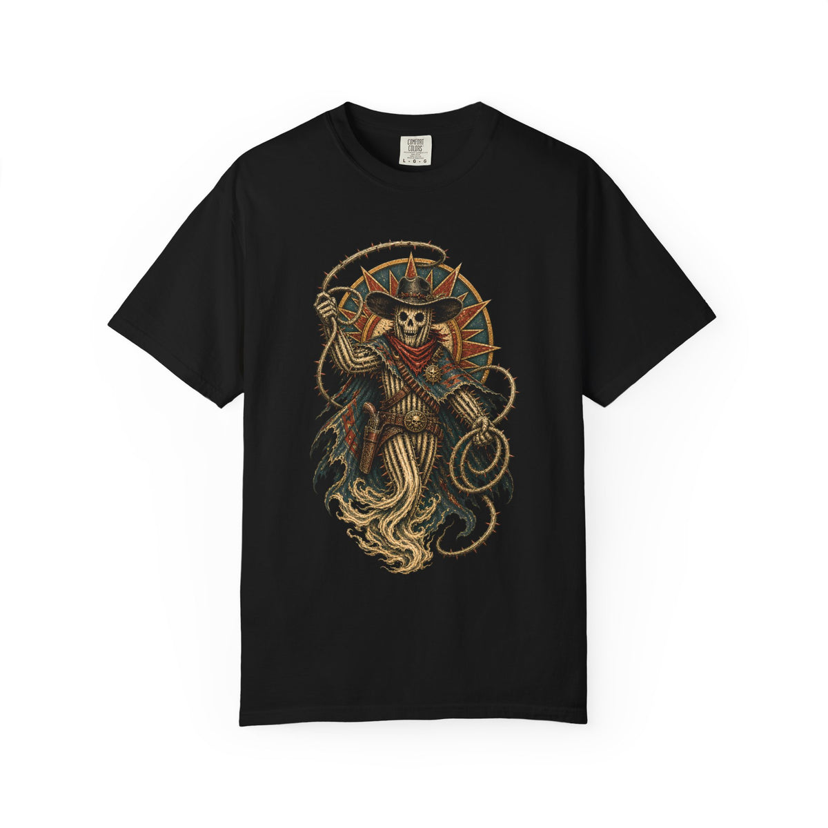 Bone Rodeo Cactus Specter Western T-Shirt Graphic