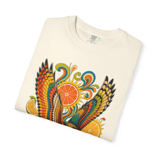 Psychedelic Citrus Falcon Graphic Tee