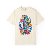 Neon Tide Gecko Totem Graphic Tee