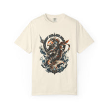 Future Medieval Koi Knight Crest T-Shirt Graphic